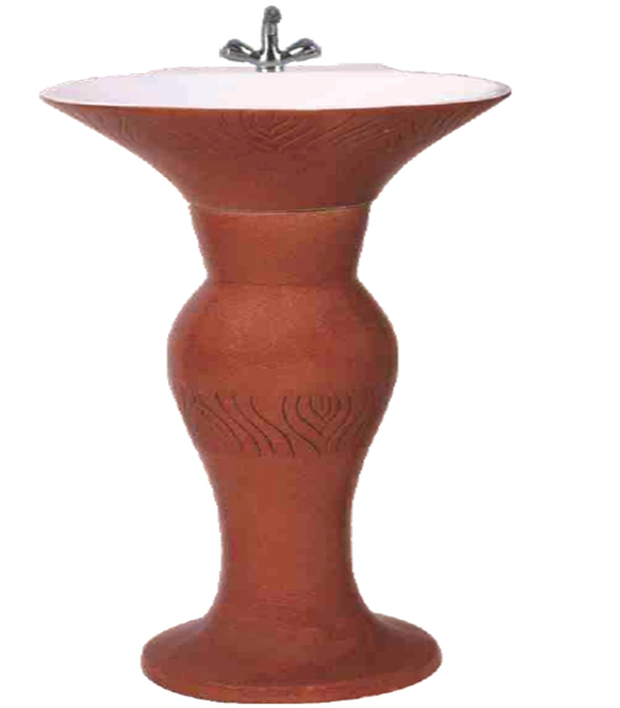  Dolphin Set Pedestals Basin