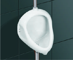 Flat Back Gents Urinal